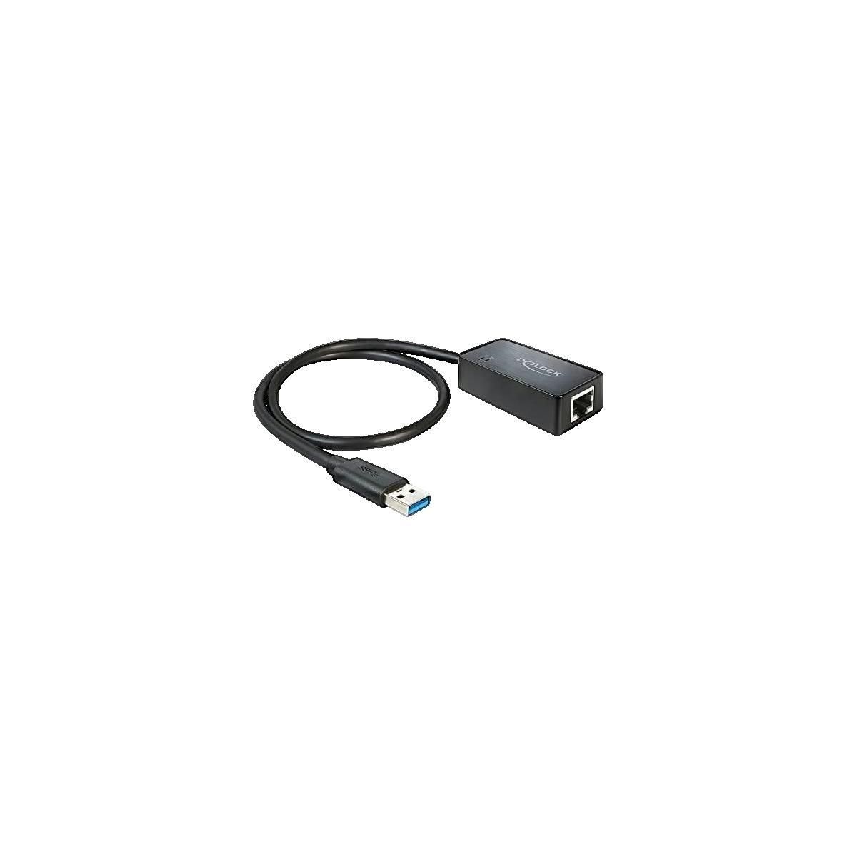 DeLock Adaptateur USB Gigabit Delock 4043619621217 Noir