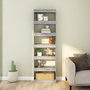 Voir la diapositive 3 : VIDAXL Bibliotheque/Separateur de piece Sonoma gris 60x30x198 cm
