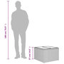 Voir la diapositive 6 : VIDAXL Table de jardin avec dessus en verre gris clair resine tressee