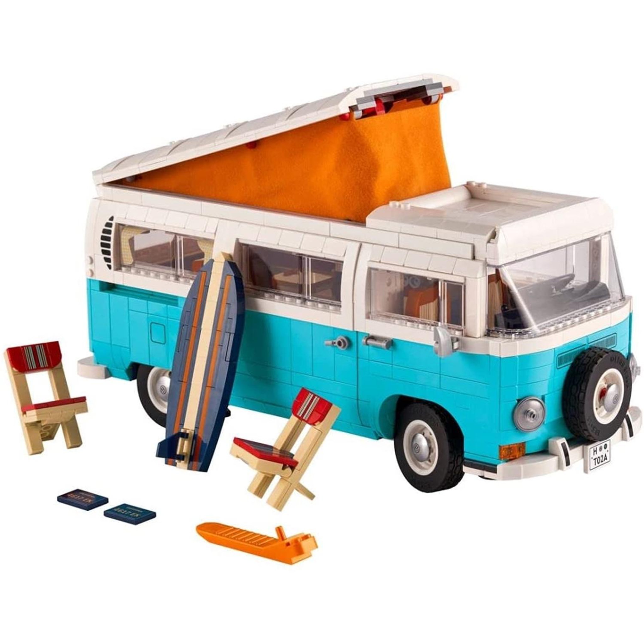 Voir la diapositive 3 : LEGO Creator Expert Le camping-car Volkswagen T2