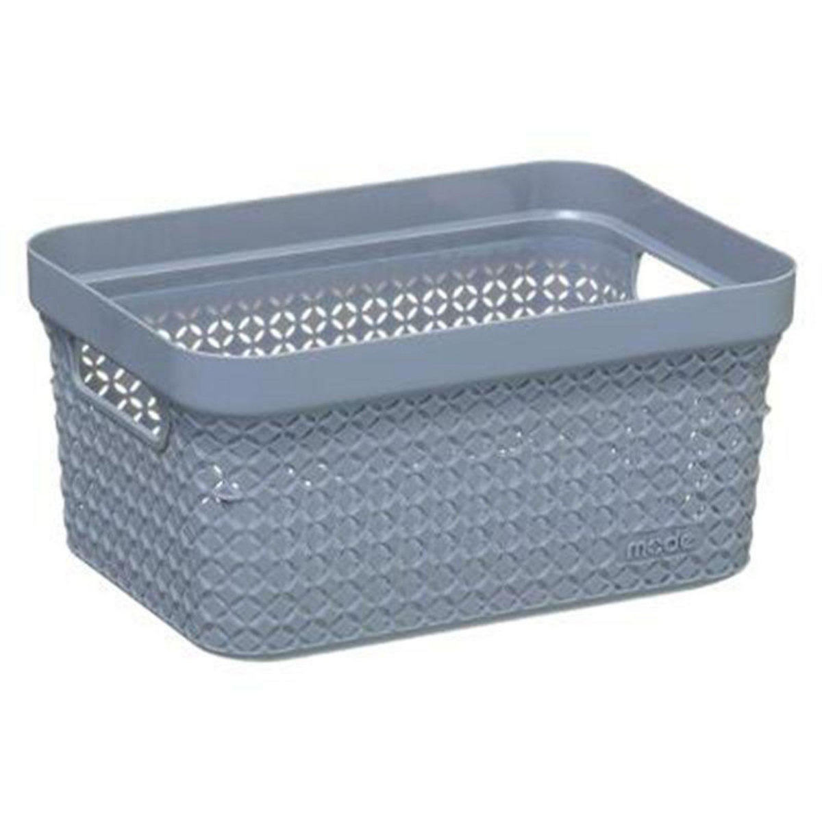  Panier de Rangement  Scandi  17L Gris