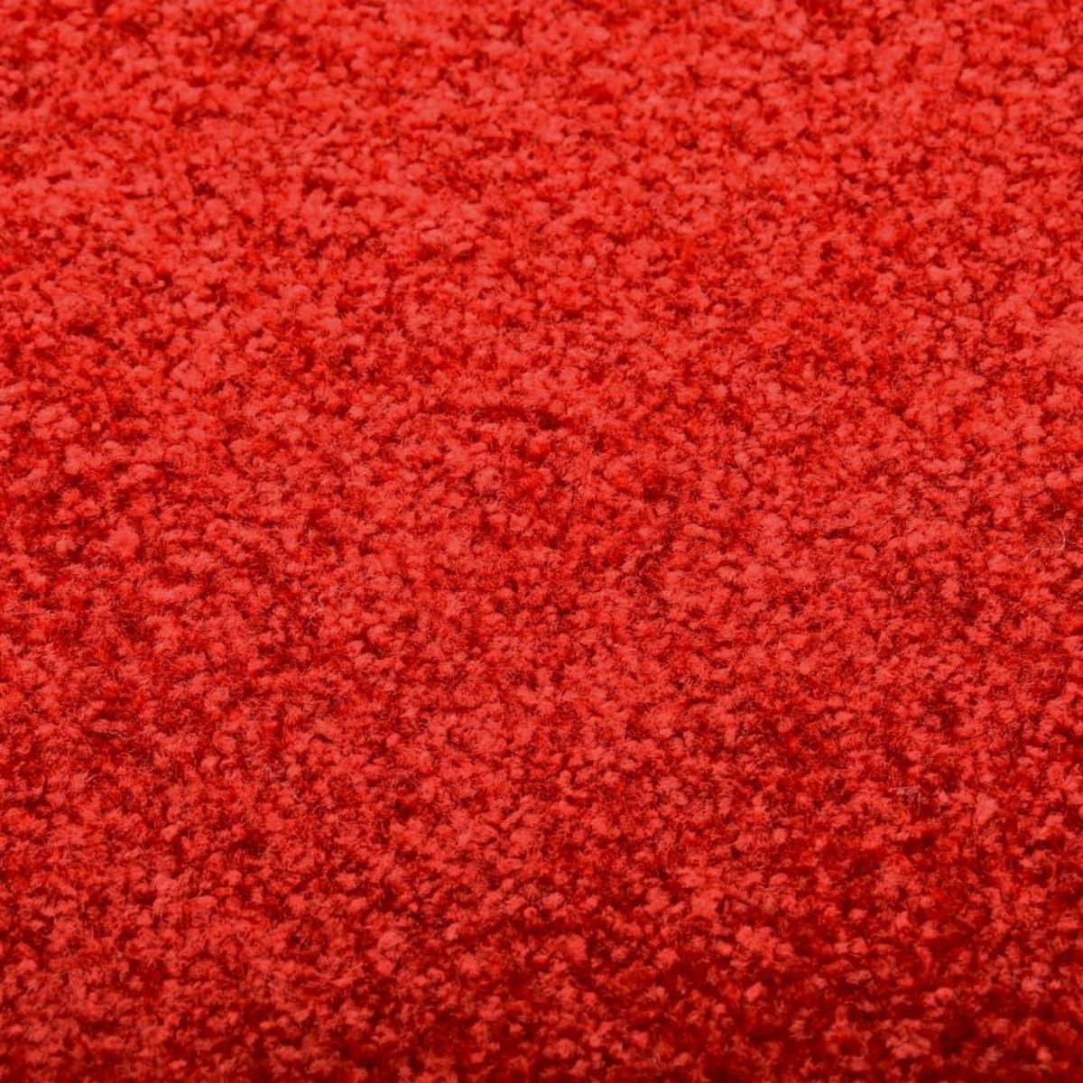VIDAXL Paillasson lavable Rouge 90x150 cm