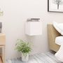 Voir la diapositive 2 : VIDAXL Tables de chevet 2 pcs Blanc 30,5x30x30 cm Bois d'ingenierie