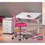 Chaise de bureau pour enfant pivotante ajustable en hauteur CLYDE