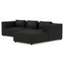 Voir la diapositive 2 : LISA DESIGN Stella - canapé d'angle droit 4 places en simili