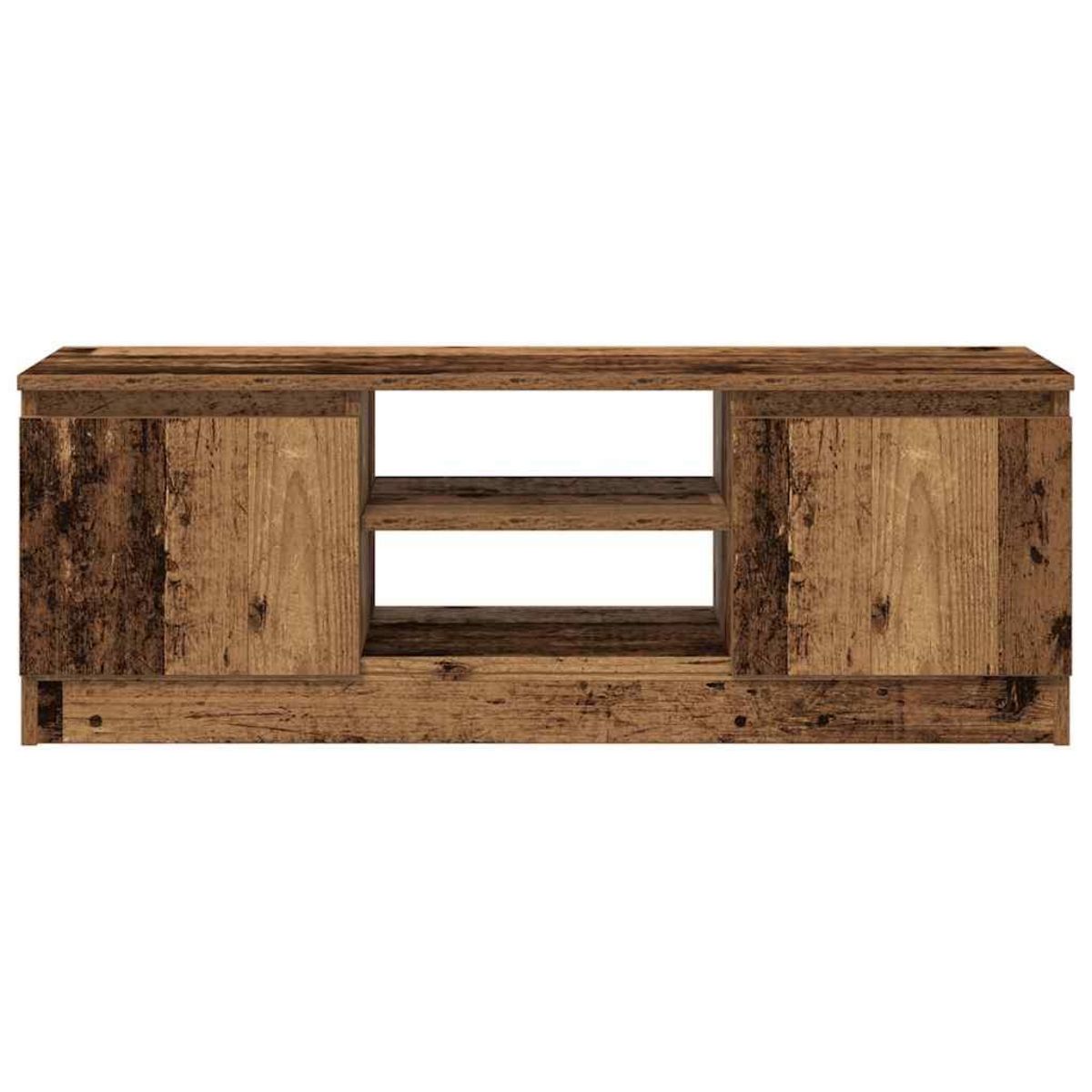 VIDAXL Meuble TV vieux bois 102x30x36 cm bois d'ingenierie