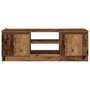 Voir la diapositive 4 : VIDAXL Meuble TV vieux bois 102x30x36 cm bois d'ingenierie