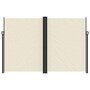 Voir la diapositive 3 : VIDAXL Auvent lateral retractable Creme 220x1200 cm