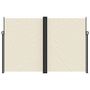 Voir la diapositive 3 : VIDAXL Auvent lateral retractable Creme 220x1200 cm