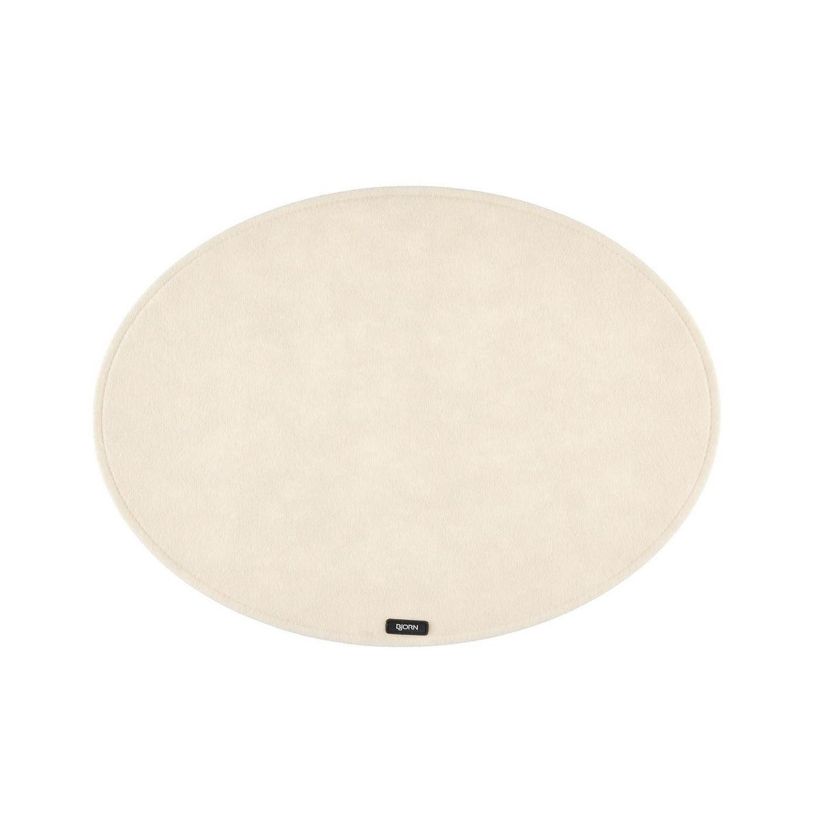 BJORN Set de table ovale - 6 pièces - Feutre recyclé beige