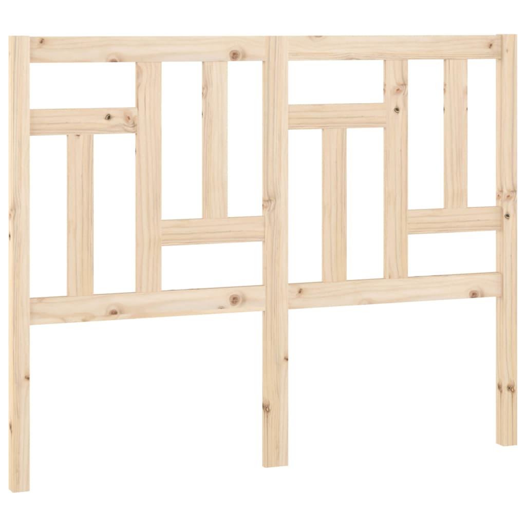 Voir la diapositive 2 : VIDAXL Tete de lit 205,5x4x100 cm Bois massif de pin