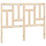 Voir la diapositive 2 : VIDAXL Tete de lit 205,5x4x100 cm Bois massif de pin