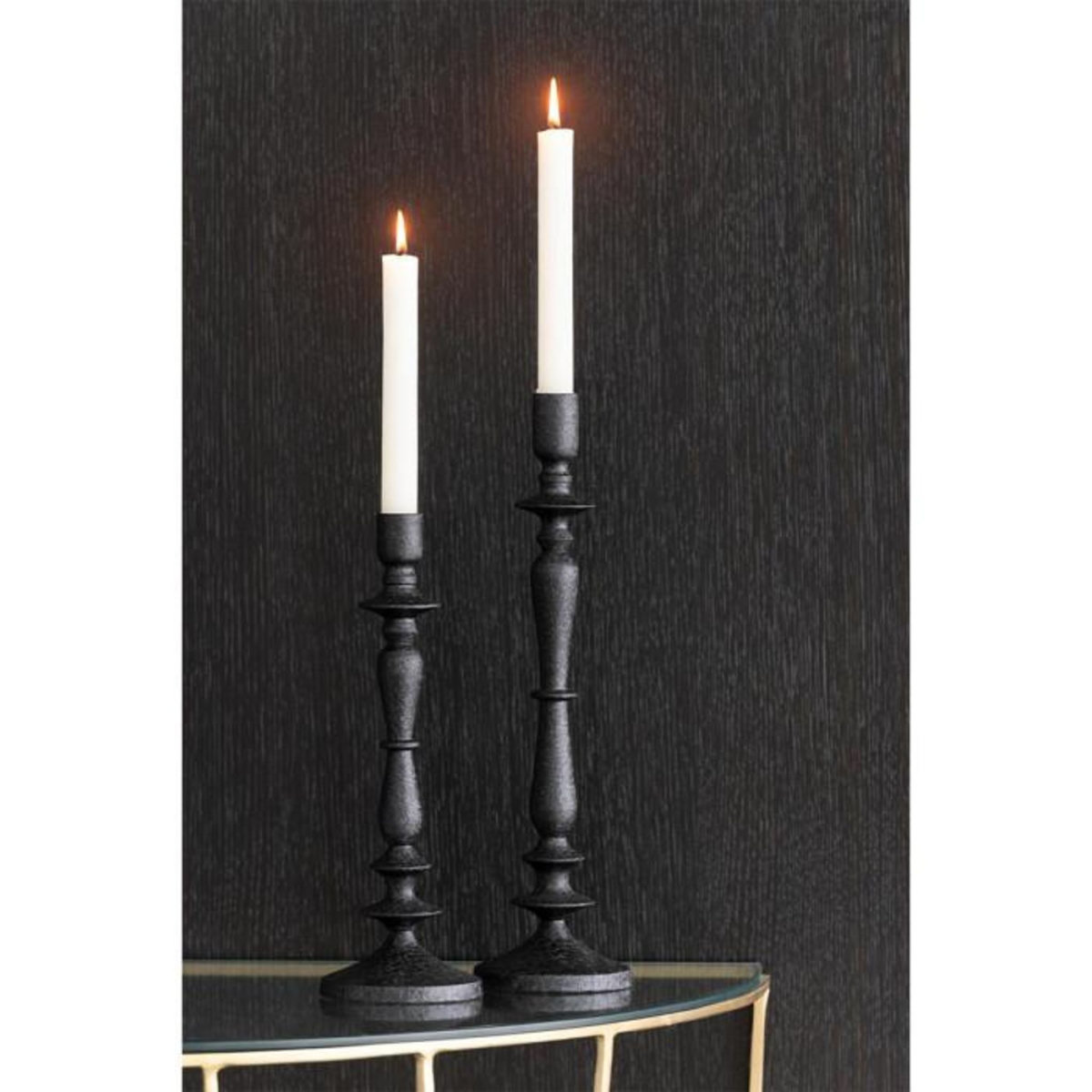 Paris Prix Chandelier en Métal  Kendrick  30cm Noir