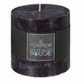  Bougie Cylindrique  Rustic  10cm Noir