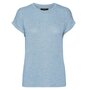 Voir la diapositive 5 : Vero Moda T Shirt  Ciel Femme Vero Moda Brianna 10291353
