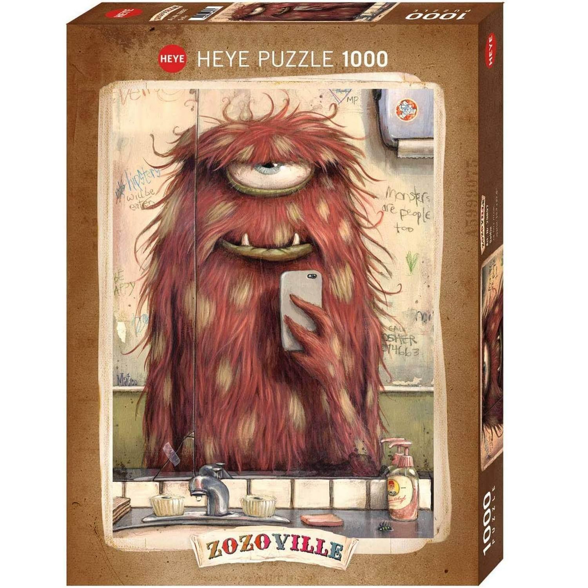 Voir la diapositive 2 : Heye Puzzle 1000 pièces : Zozoville : Selfie