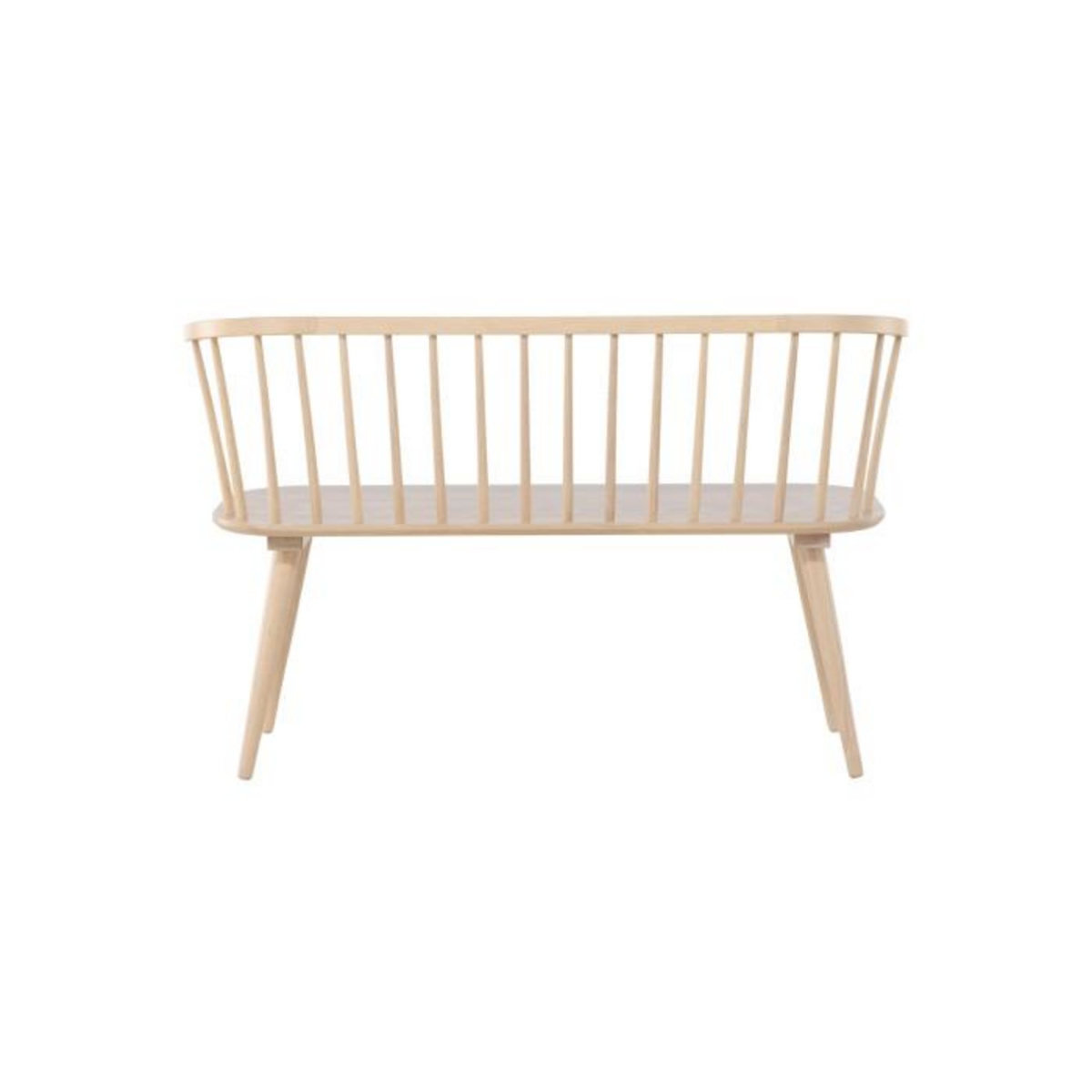 Paris Prix Banc Design en Bois  Bobby  120cm Naturel