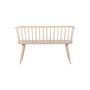 Voir la diapositive 5 : Paris Prix Banc Design en Bois  Bobby  120cm Naturel