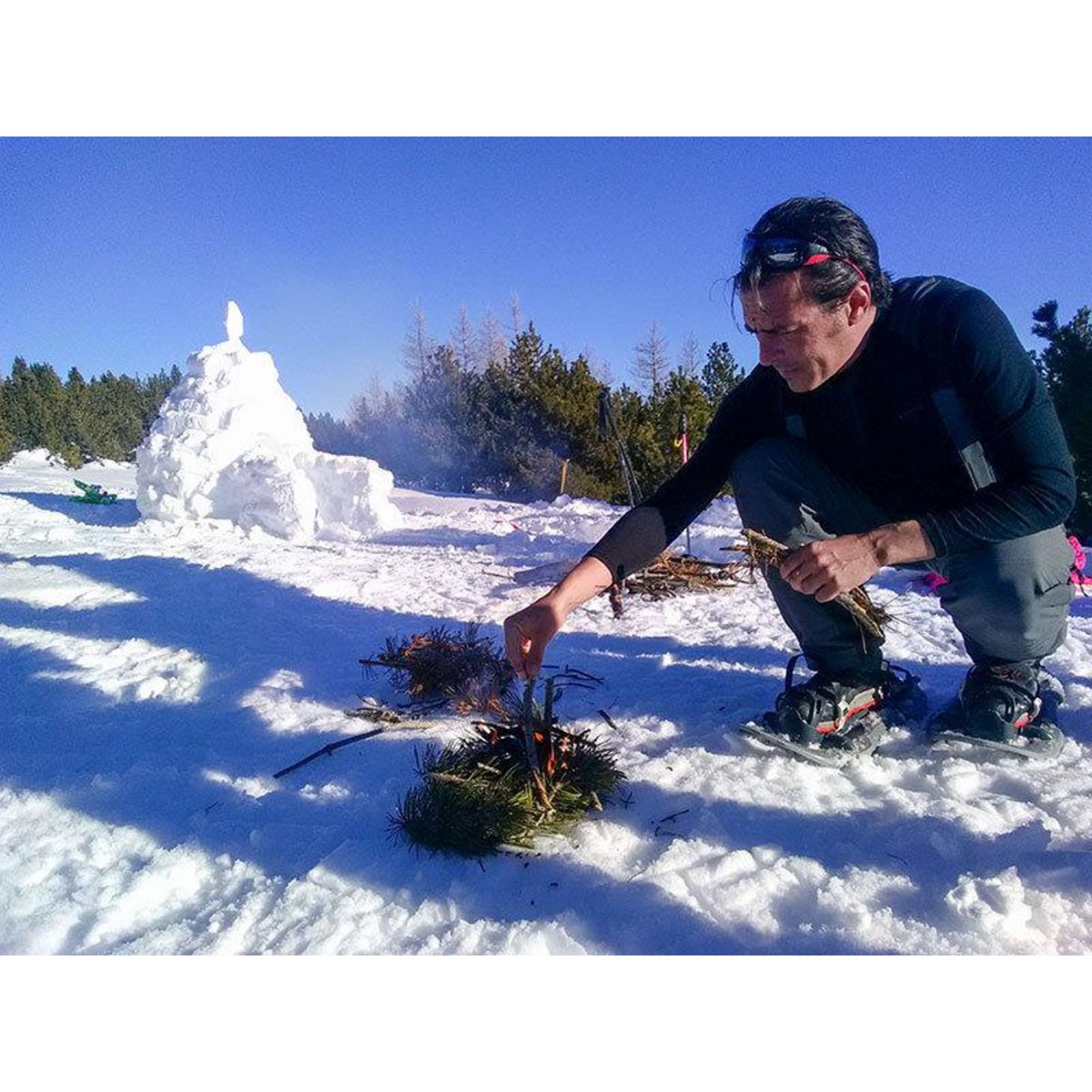 Smartbox Journée insolite : sortie trappeur en famille près de Font-Romeu pour 1 adulte et 1 enfant - Coffret Cadeau Sport & Aventure