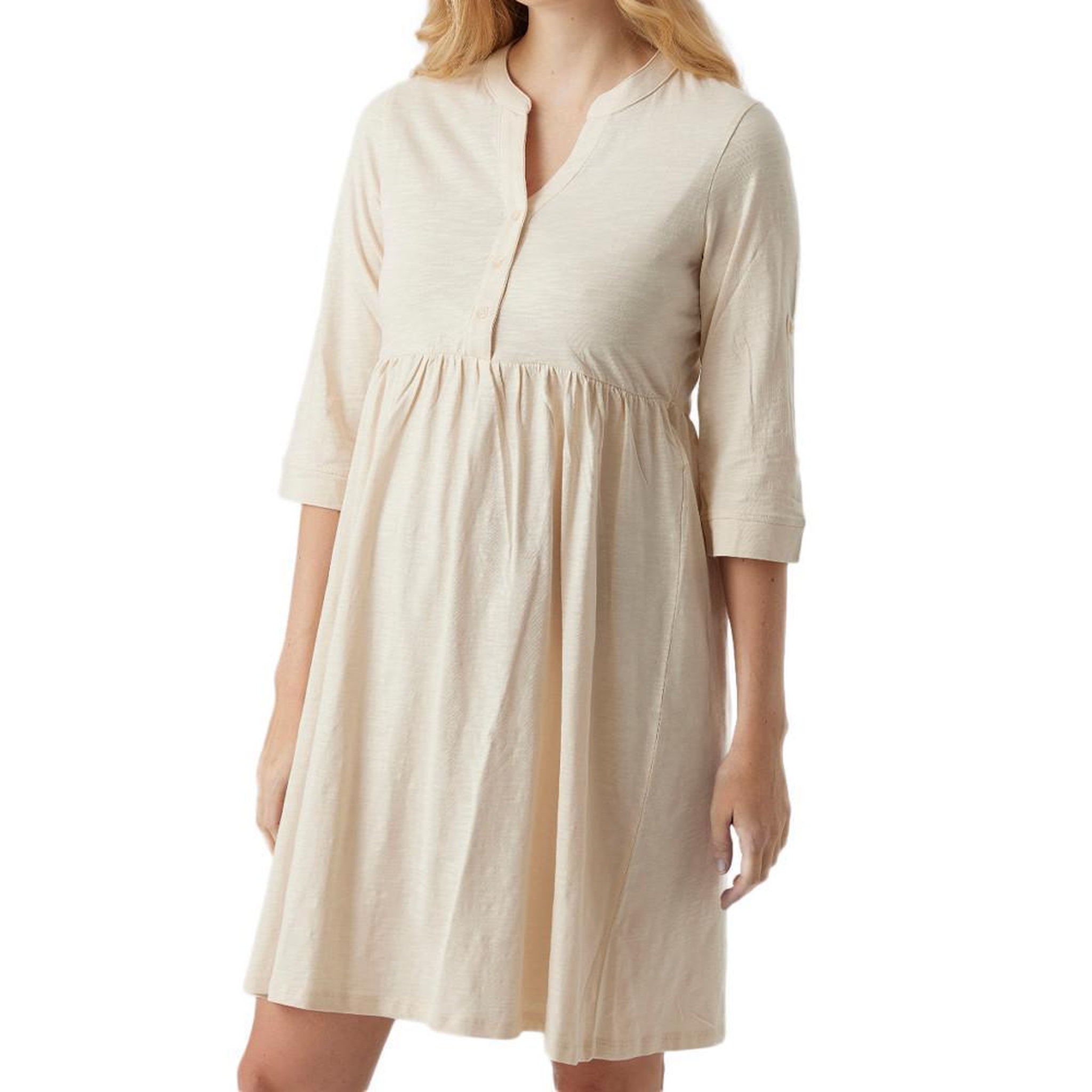 Voir la diapositive 1 : MAMALICIOUS Robe Beige Femme Mamalicious Levi Lia