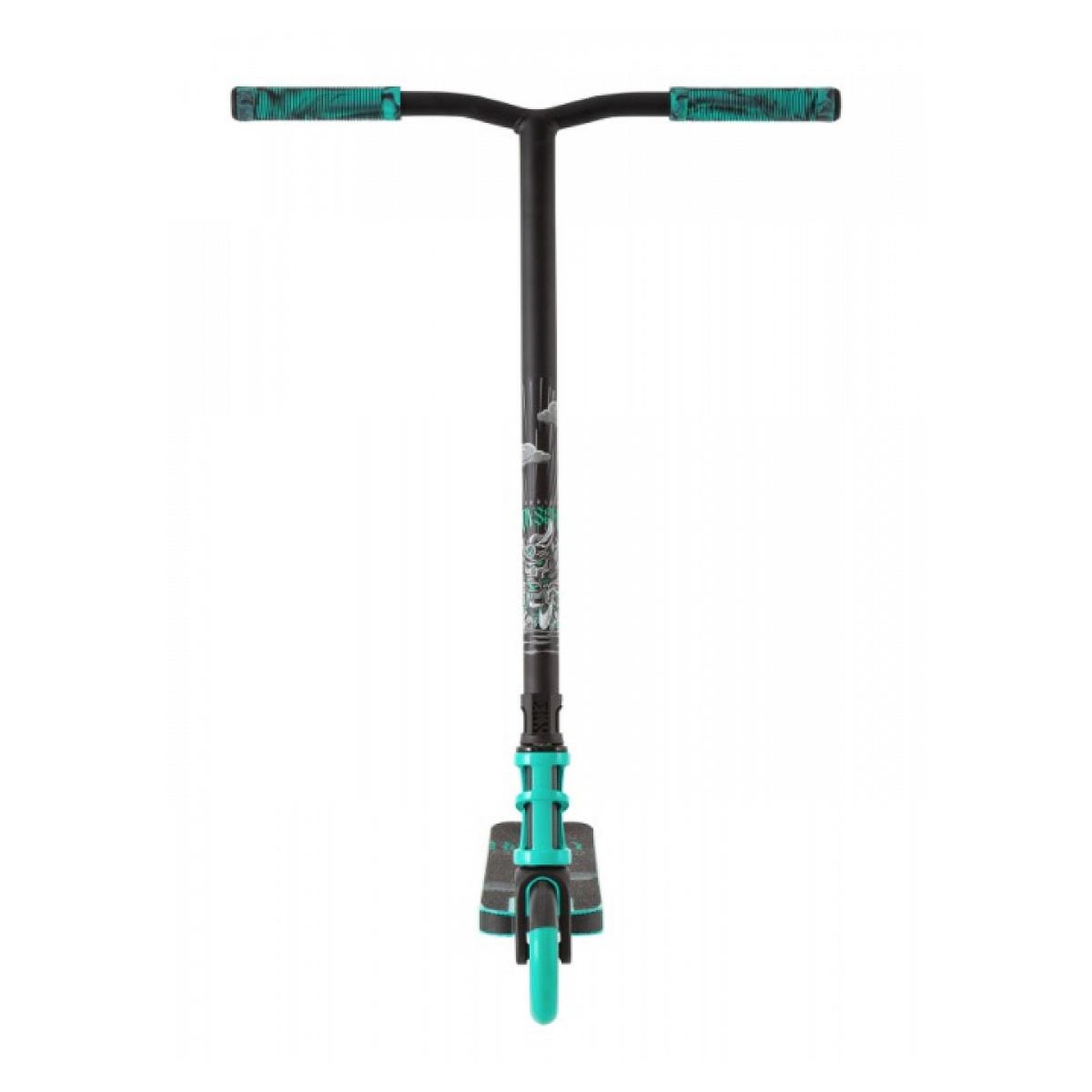 Voir la diapositive 2 : Madd Scooter Trottinette MGX pro charley dyson bleu/noir