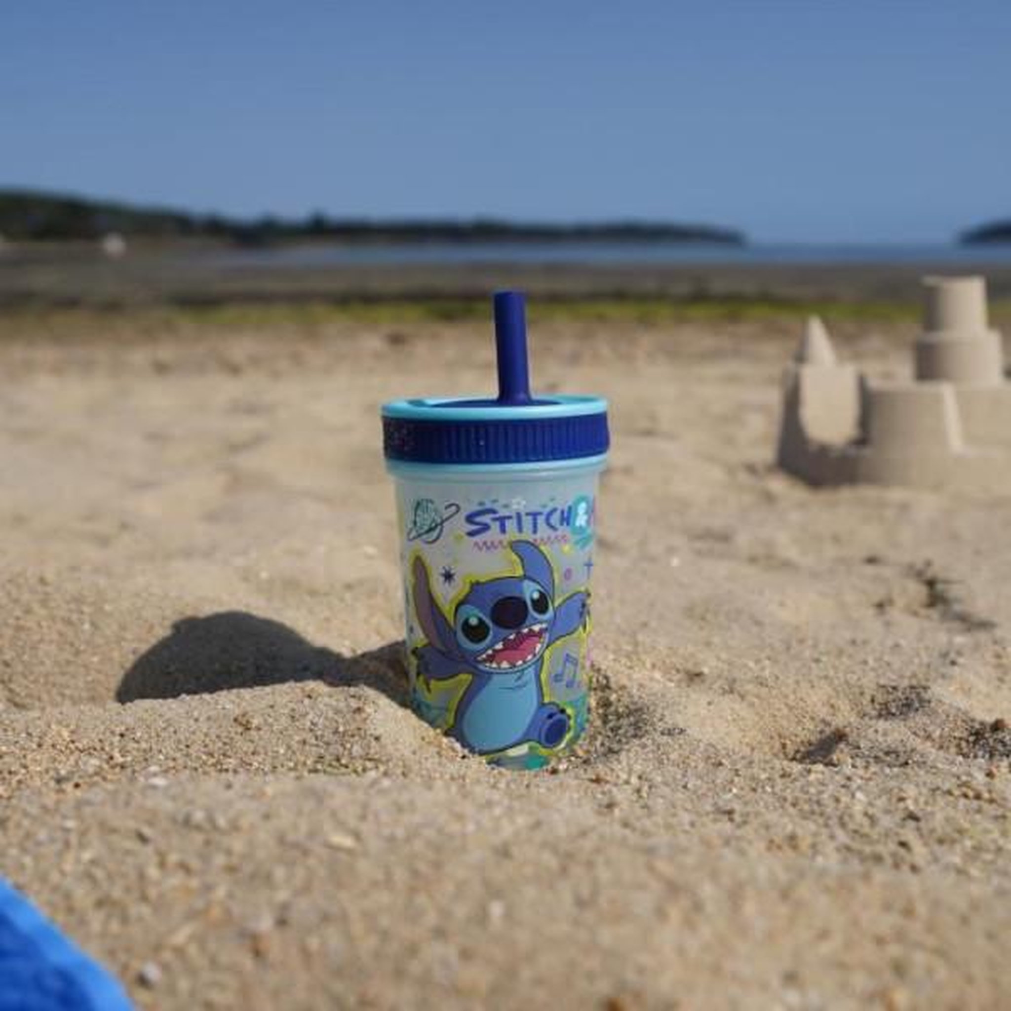 Voir la diapositive 5 : THERMOBABY Gobelet a paille - thermobaby - lilo & stitch - 420 ml - anti-fuite - sans bpa