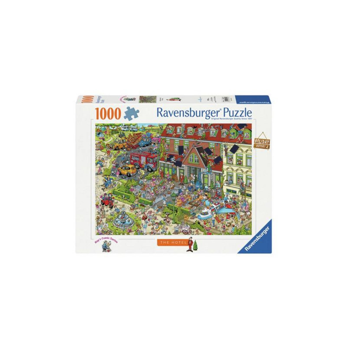 RAVENSBURGER Ravensburger - Jigsaw puzzle Holiday Resort 2: The Hotel, 1000pcs. 120007234