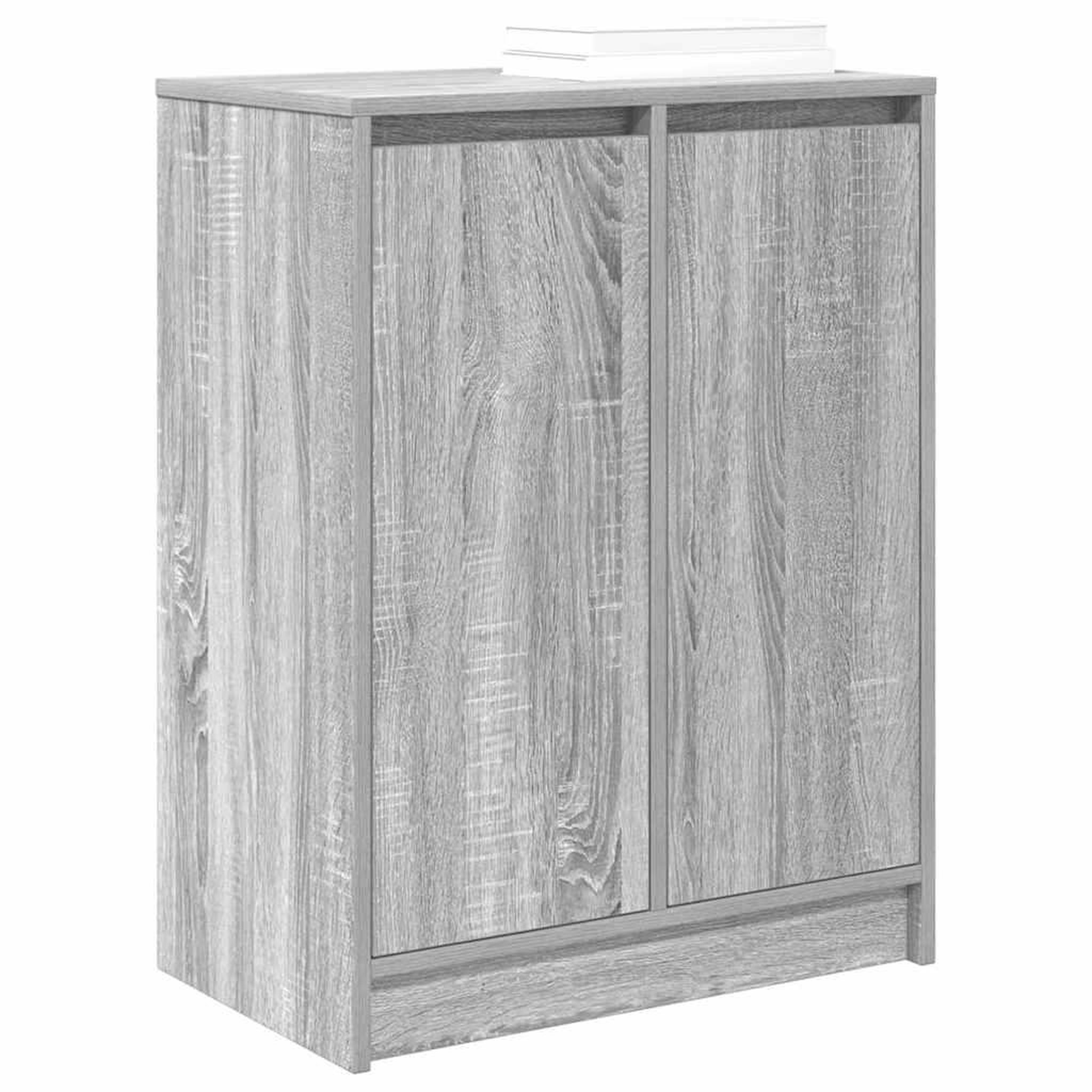 Voir la diapositive 4 : VIDAXL Armoire a chaussures sonoma gris 57x34x76 cm bois d'ingenierie