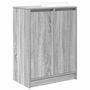 Voir la diapositive 4 : VIDAXL Armoire a chaussures sonoma gris 57x34x76 cm bois d'ingenierie