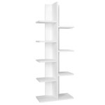 Habitat et Jardin Bibliothèque en bois  Tree  - 45 x 22 x 121 cm - Blanc