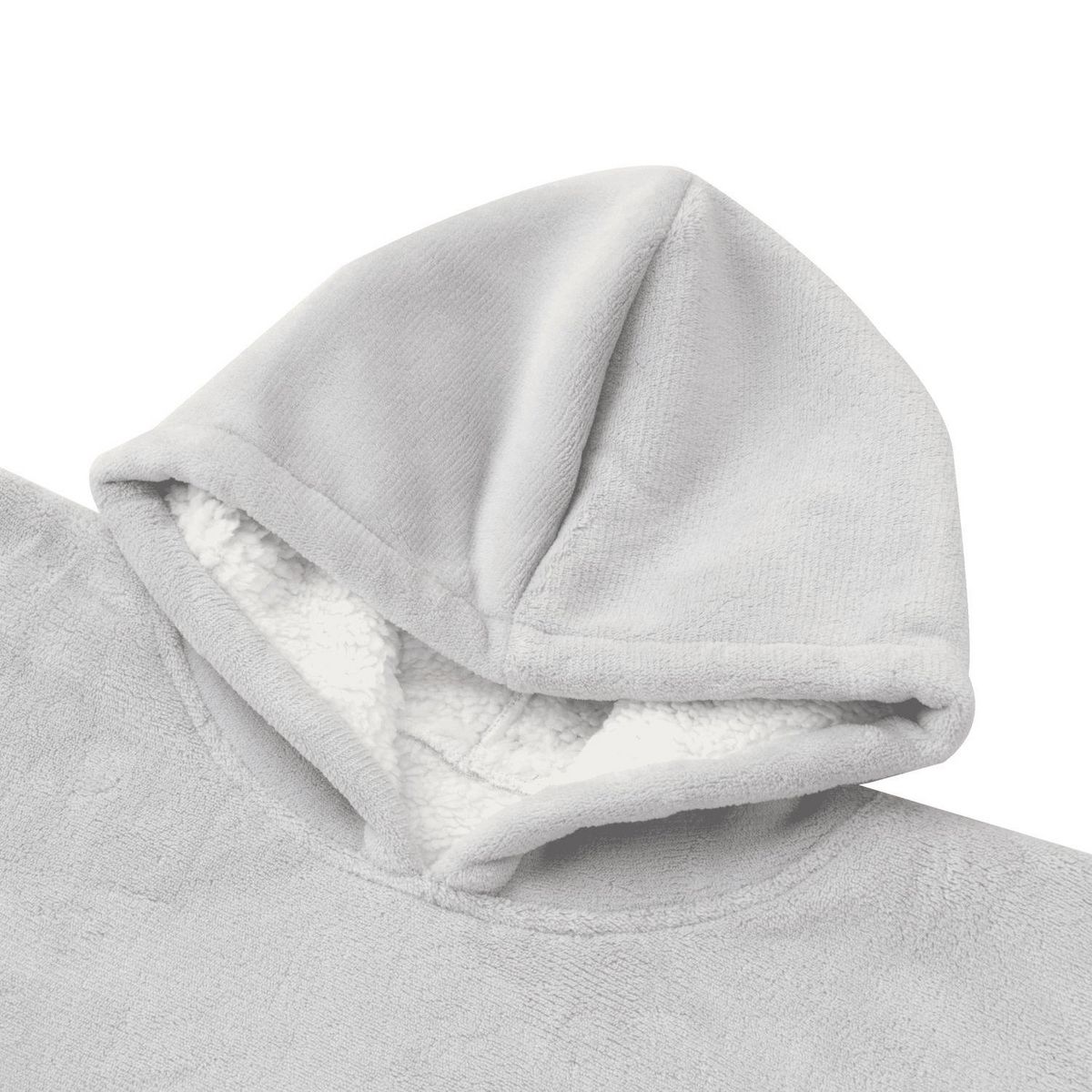 ACTUEL Plaid poncho avec capuche - Adulte 