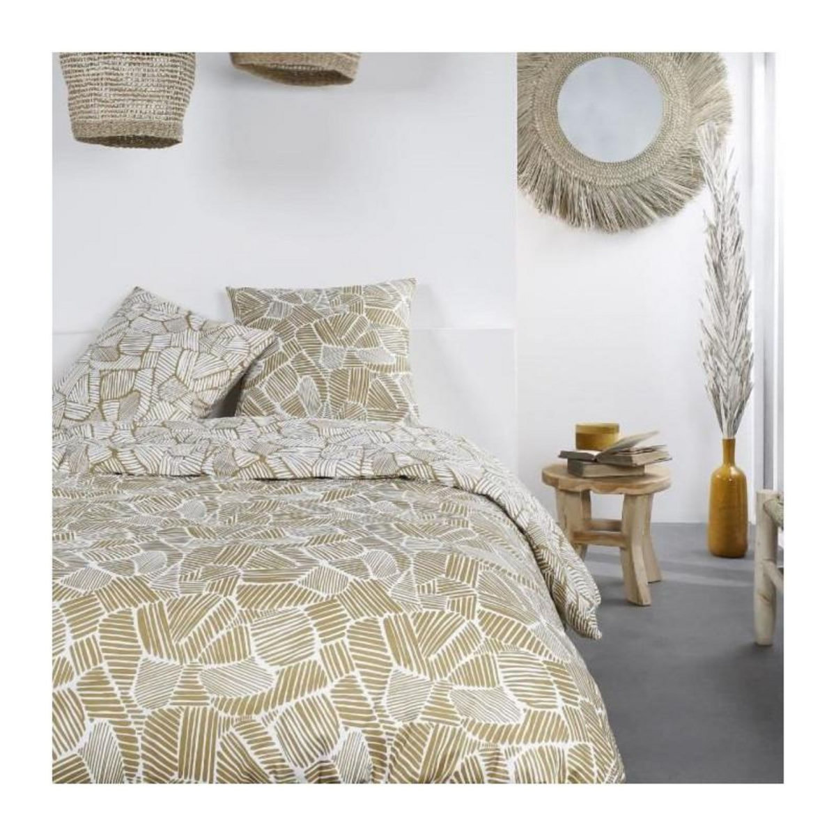 Today Parure de lit a zip - TODAY - Mawira - 108913 - 2 personnes - 240x220cm - Coton - Imprimé 2.16