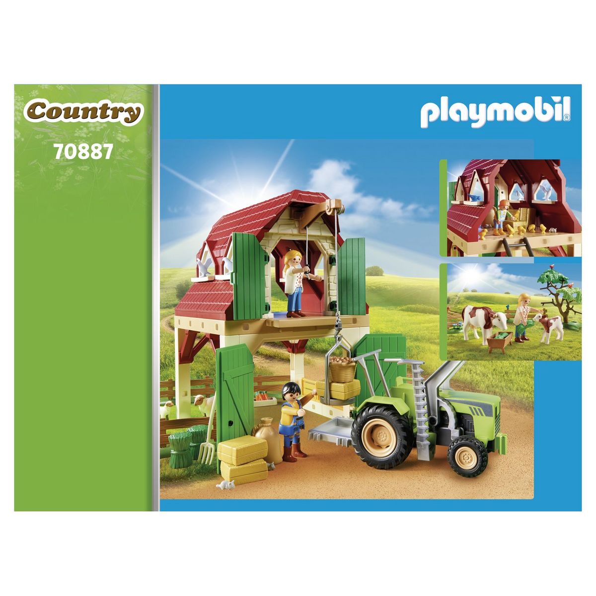 PLAYMOBIL Country 70887 - Ferme avec animaux