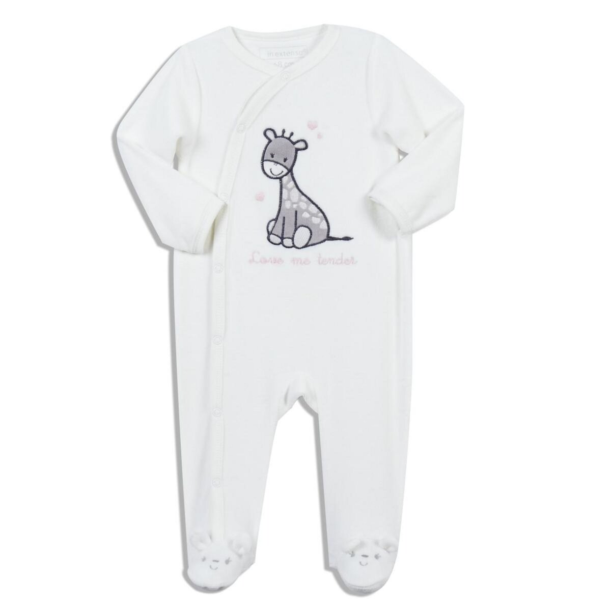 IN EXTENSO Pyjama velours bébé