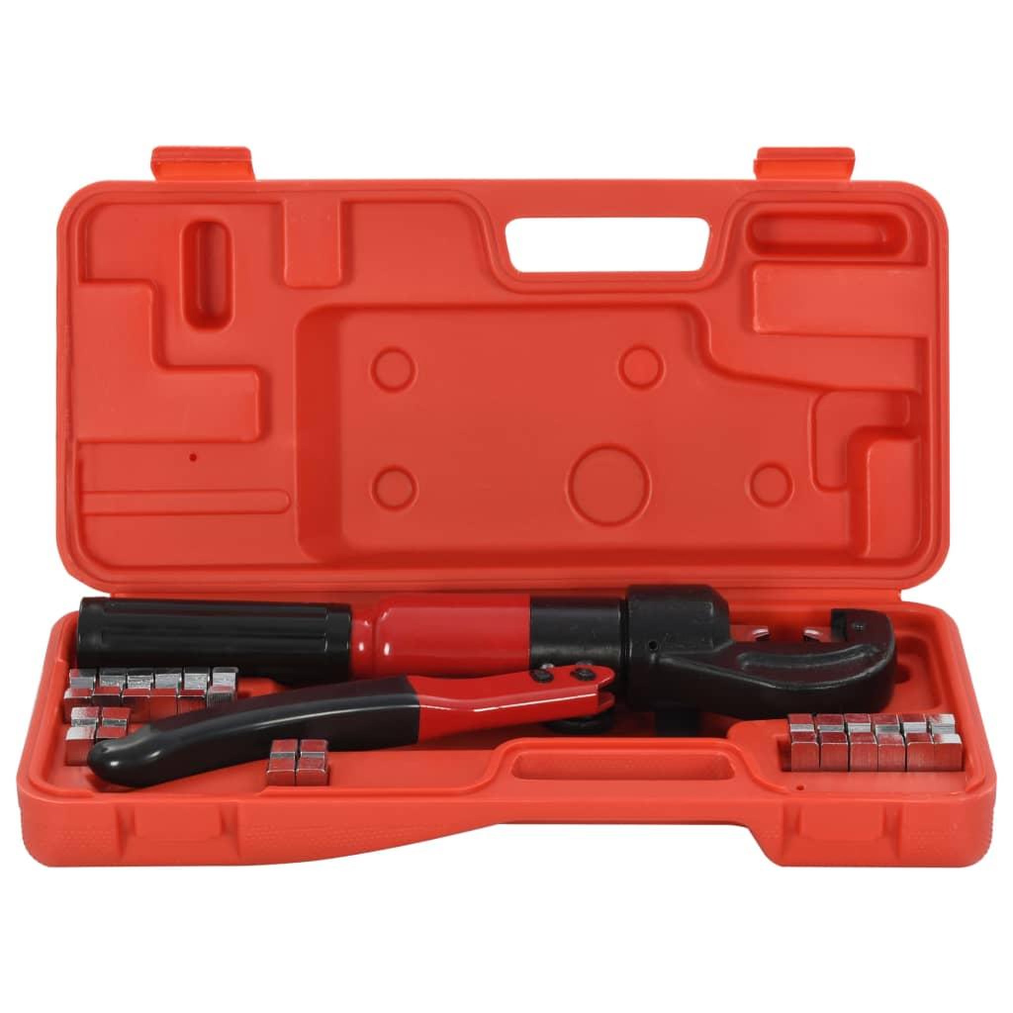 Voir la diapositive 4 : VIDAXL Pince a sertir hydraulique 4-6-8-10-16-25-35-70 mm^2