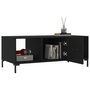 Voir la diapositive 4 : VIDAXL Table basse noir 102x50x40 cm bois d'ingenierie