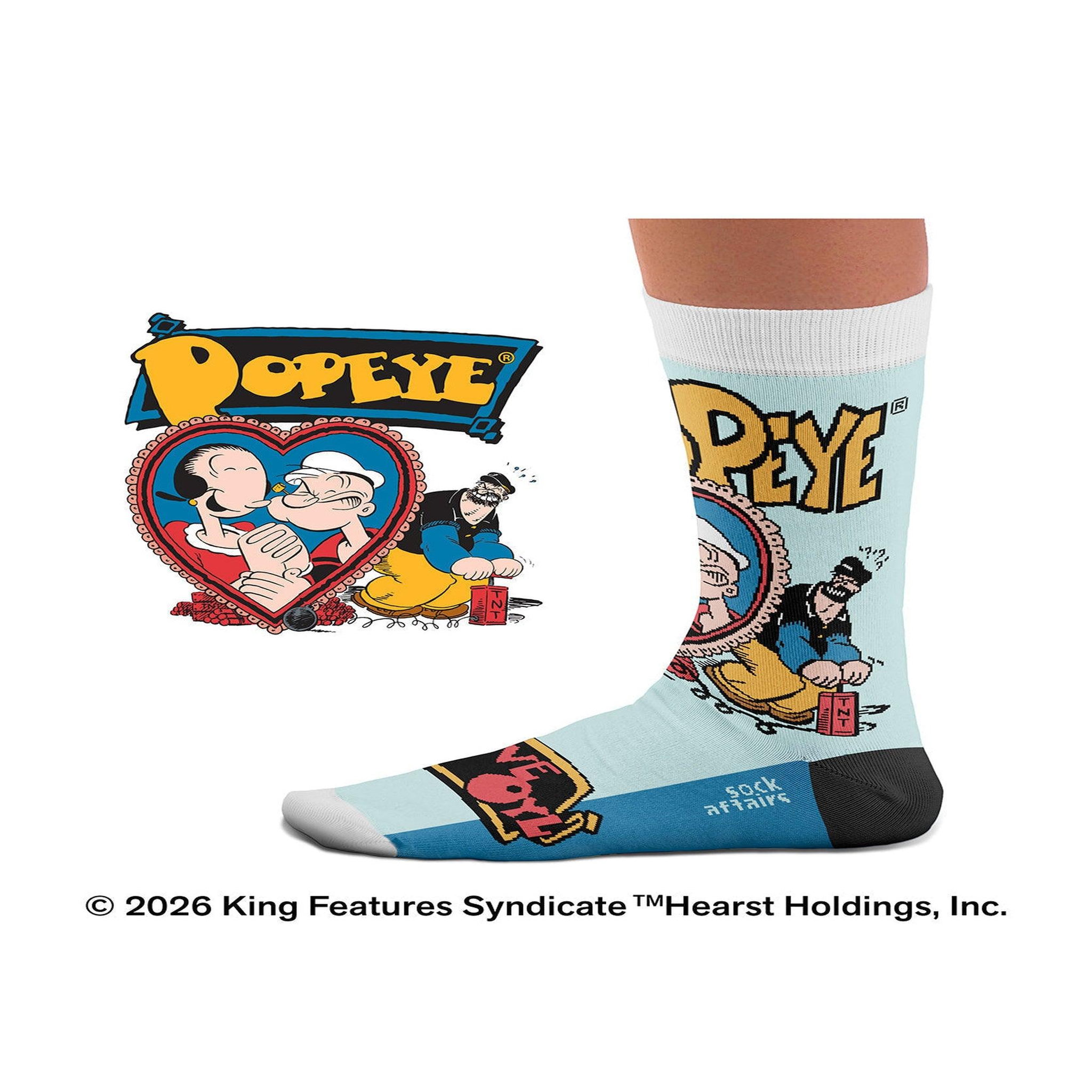 Voir la diapositive 3 : SOCK AFFAIRS Chaussettes popeye & olive