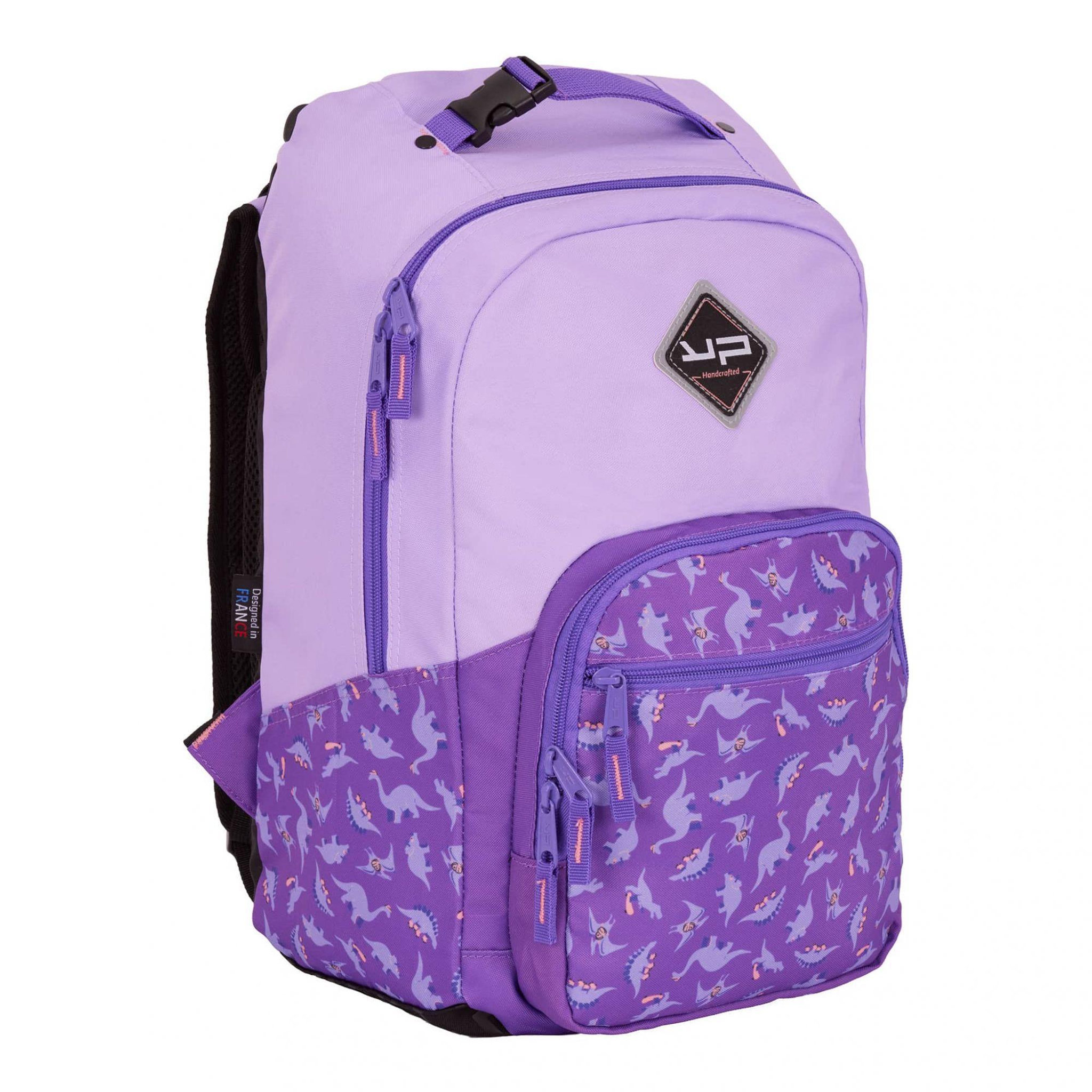 BODYPACK BODYPACK Sac à dos 1 compartiment recyclé Dino Violet
