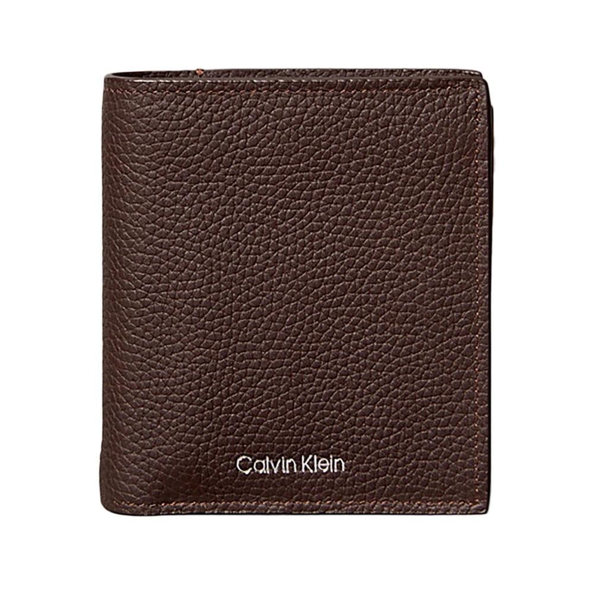CALVIN KLEIN JEANS Portefeuille marron homme calvin klein jeans foil emboss. Coloris disponibles : Marron