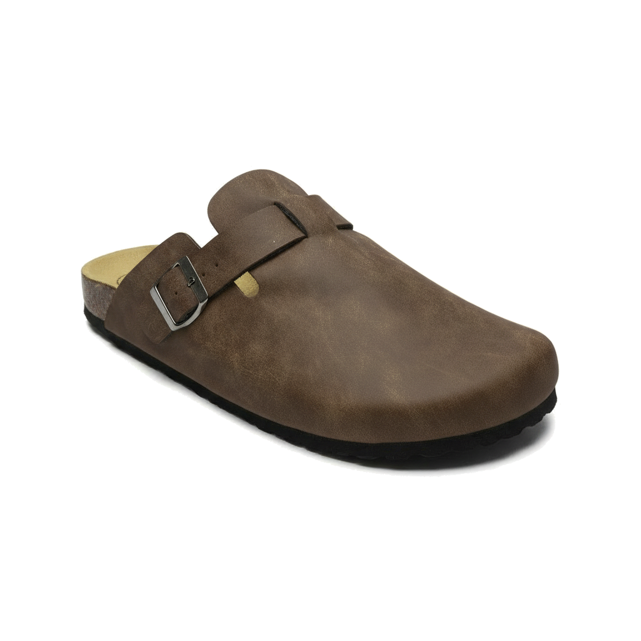Voir la diapositive 1 : OZABI Ozabi sabots homme cuir synthétique boucle ajustable semelle liège