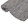 Voir la diapositive 3 : VIDAXL Tapis a tissage plat d'exterieur 80x250 cm Marron et bleu