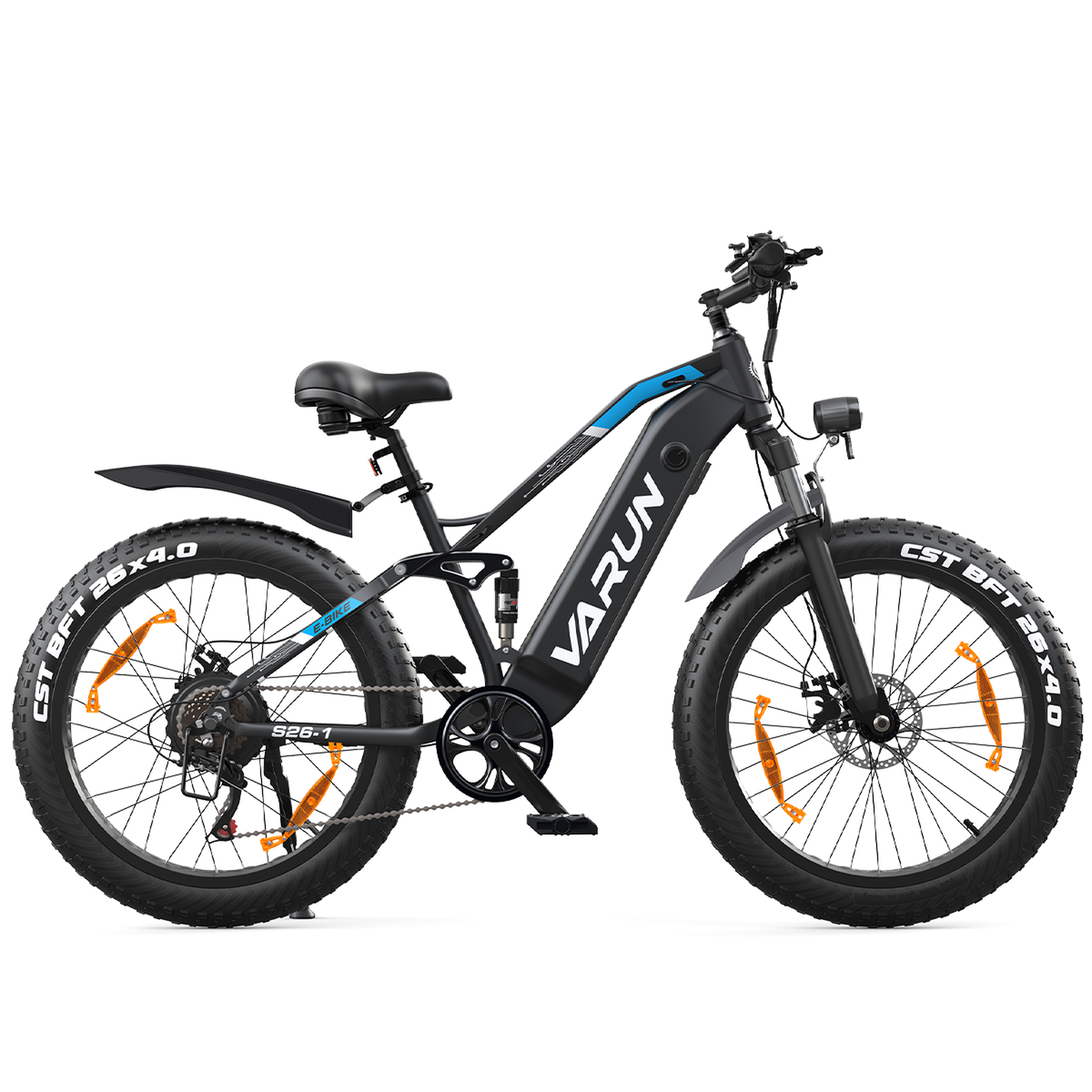 VARUN Vtt électrique varun s26-1. Coloris disponibles : Noir, Blanc