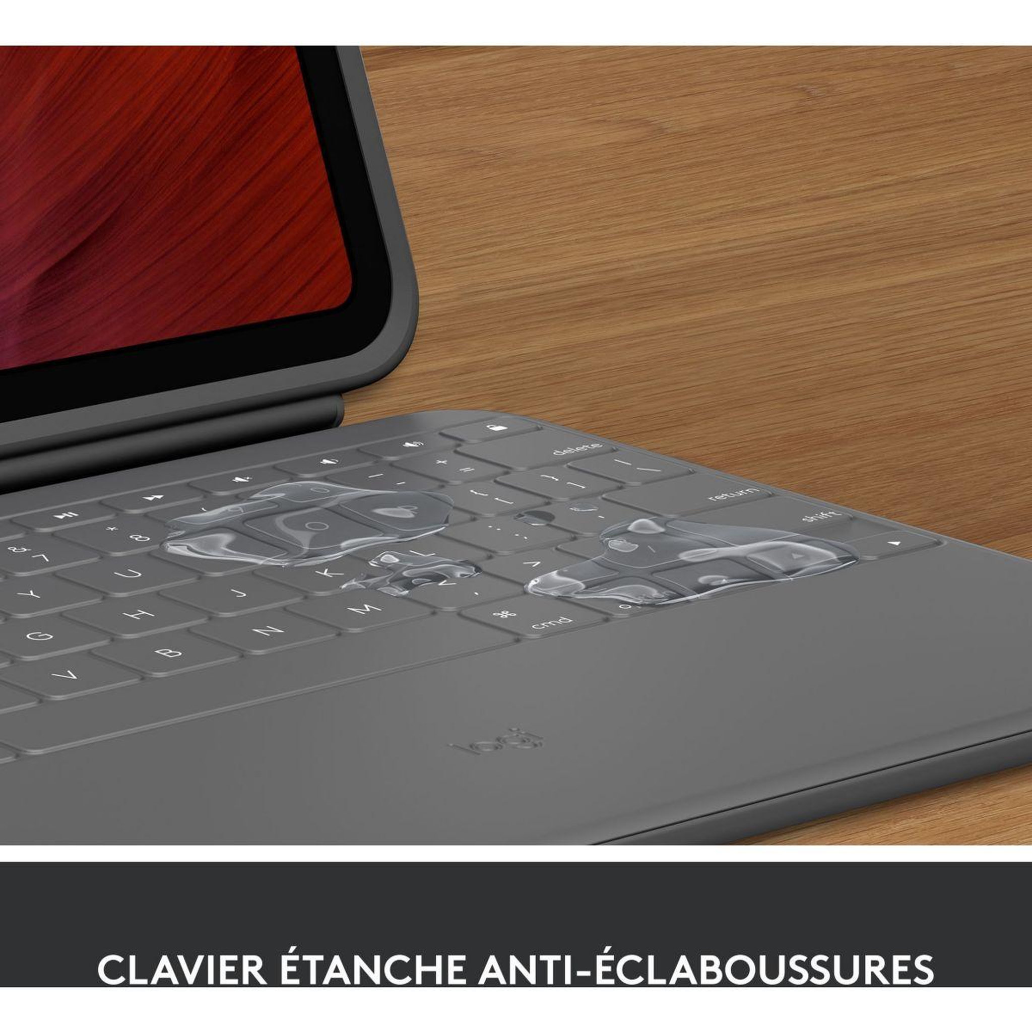 Voir la diapositive 3 : Logitech Etui Rugged Folio pour Ipad 10