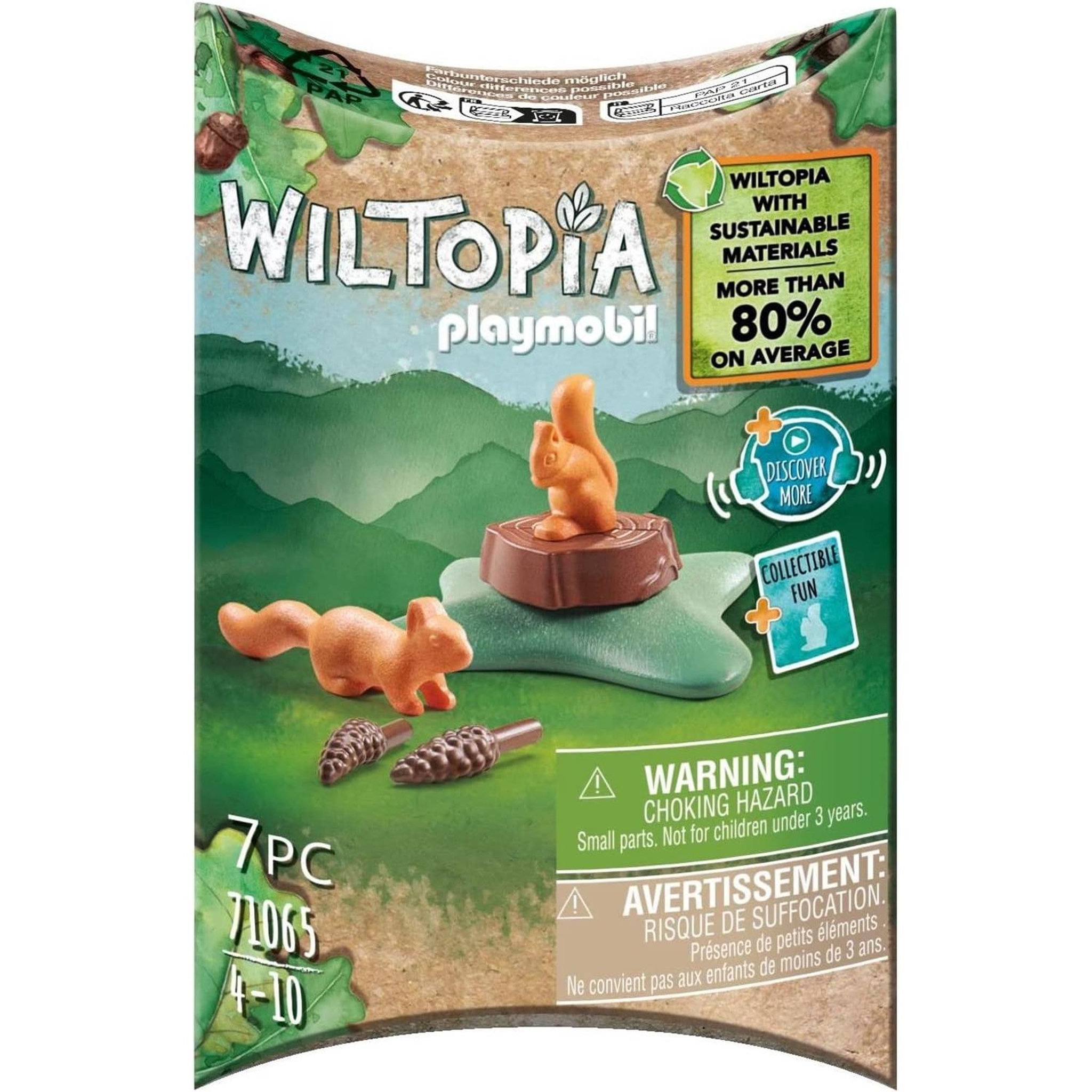 PLAYMOBIL ECUREUILS WILTOPIA PLAYMOBIL PLL71065