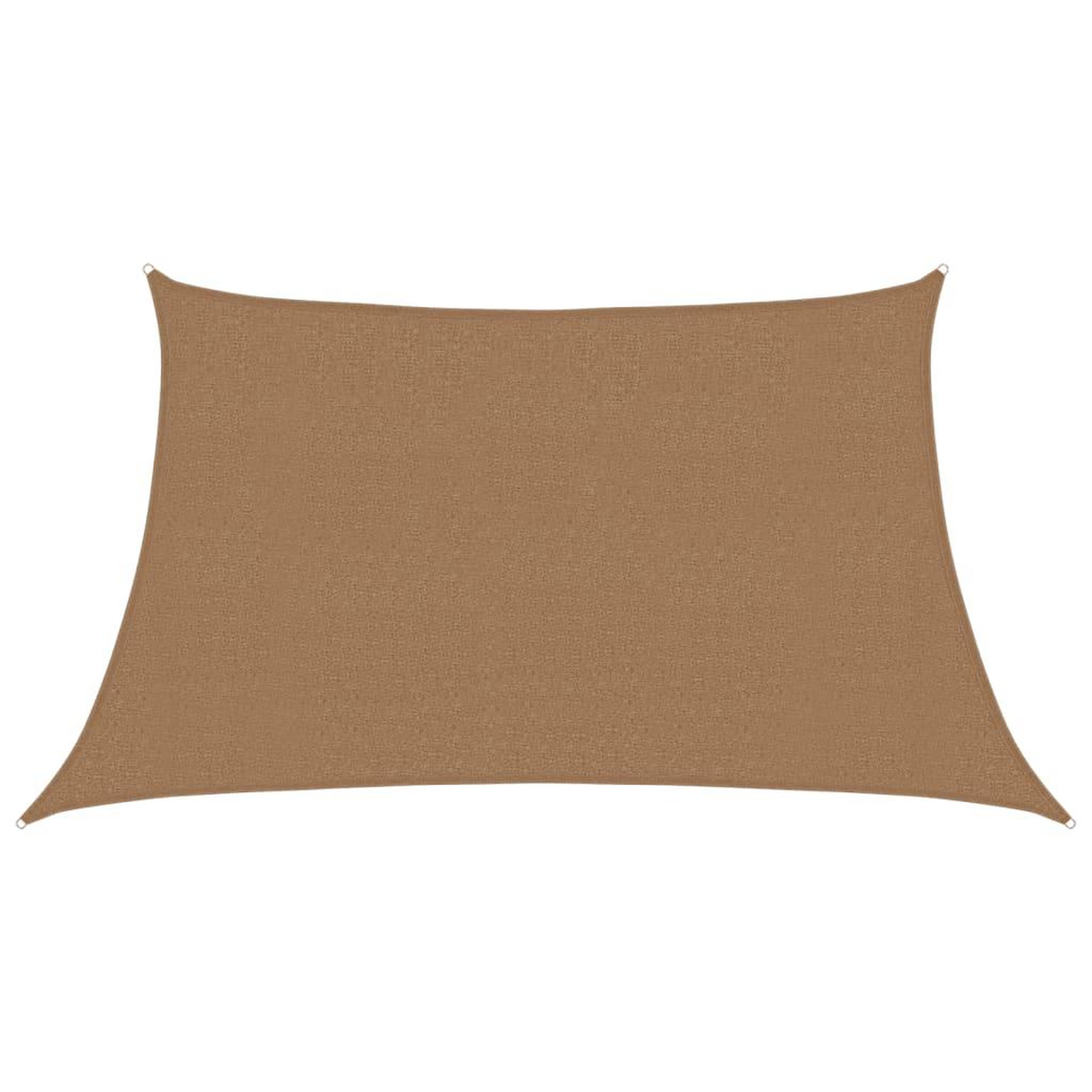 Voir la diapositive 2 : VIDAXL Voile d'ombrage 160 g/m^2 Taupe 3/4x2 m PEHD