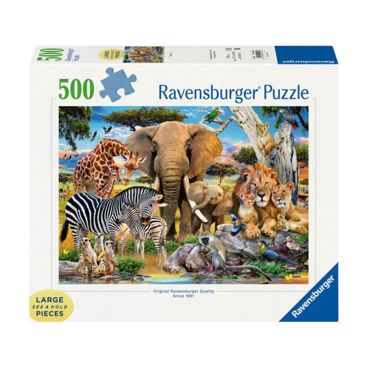RAVENSBURGER Ravensburger - Jigsaw puzzle Baby Love, 500 pcs. 120010265