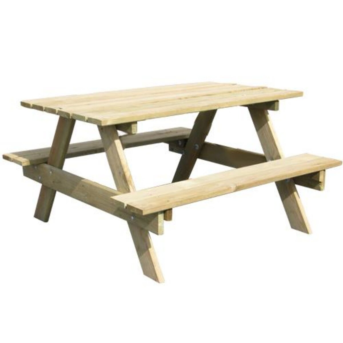 trigano Table PICNIC bois enfant (bois brut à lasurer ou à peindre)