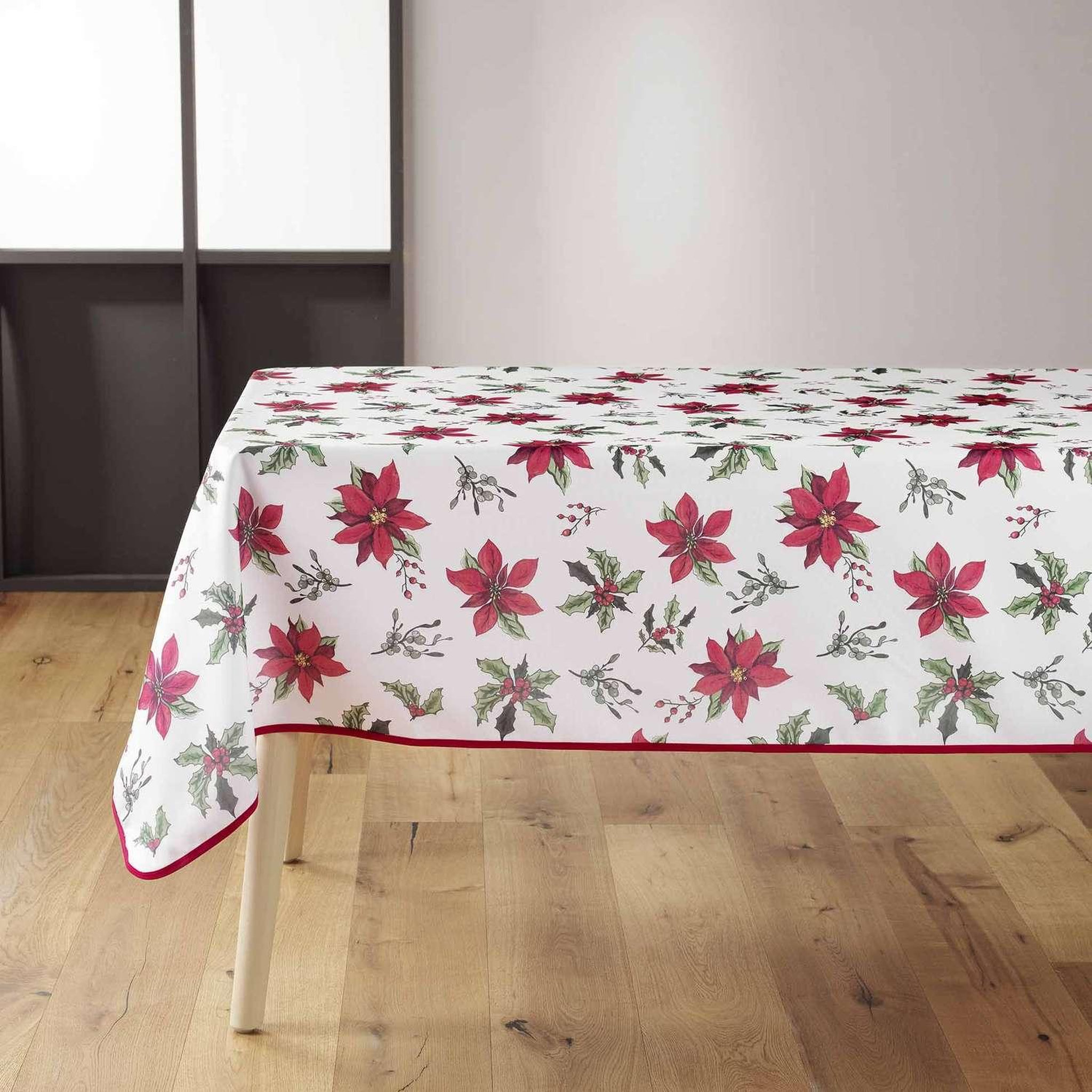 Voir la diapositive 3 : Douceur d'Intérieur Nappe rectangulaire antitache et infroissable