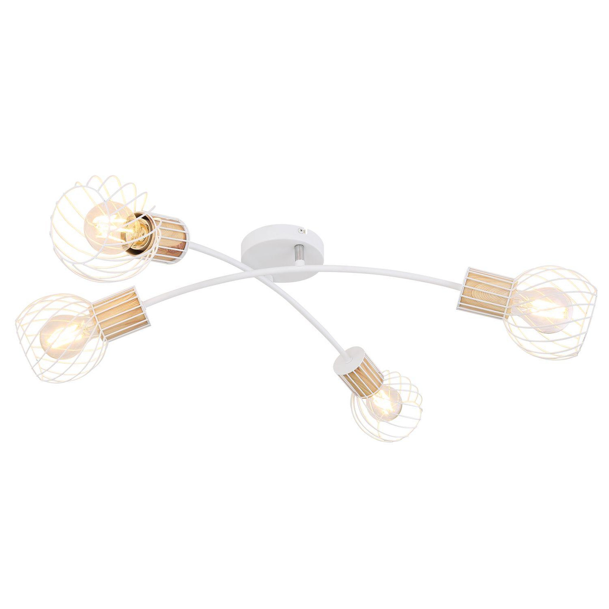 Voir la diapositive 1 : GLOBO Plafonnier design luise