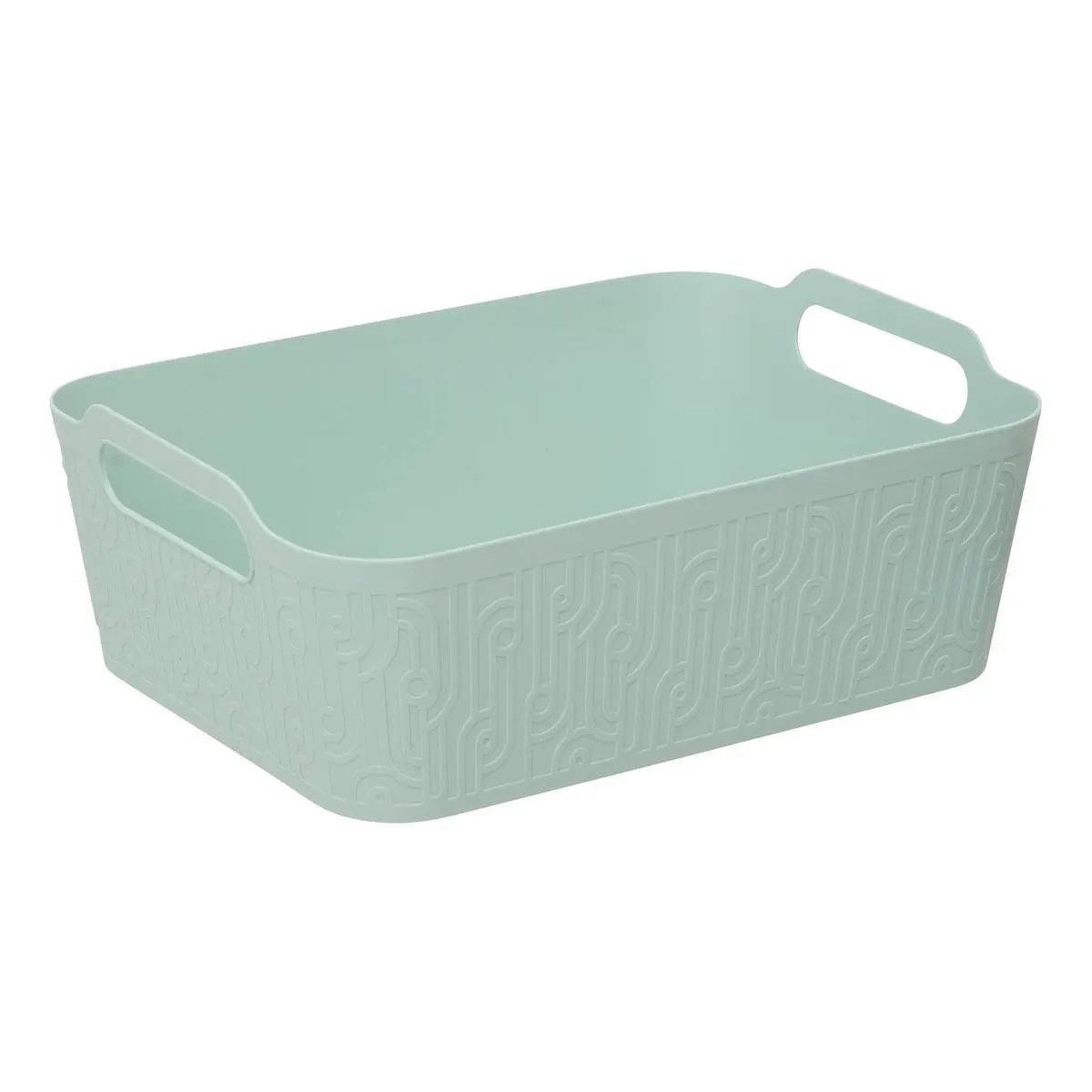 FIVE Panier de rangement design  arche  36cm vert céladon